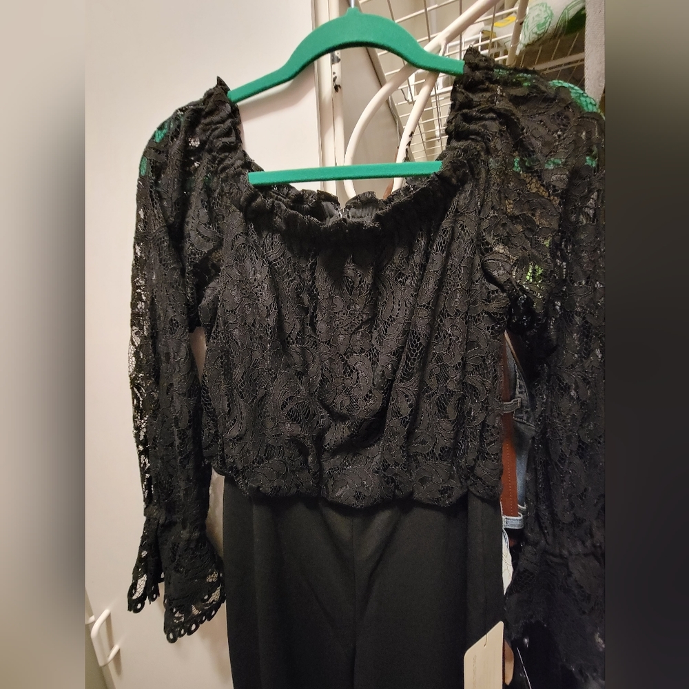 Adrianna Papell black jumpsuit